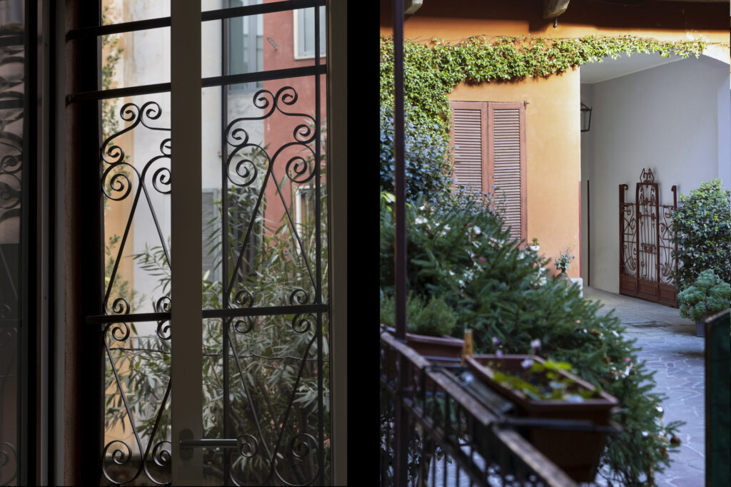 Isola Living Gallery Milan - the courtyard